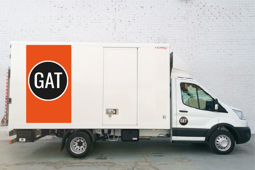 Ford Transit amb portes trasseres 